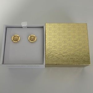 Michael Kors gold stud earrings
